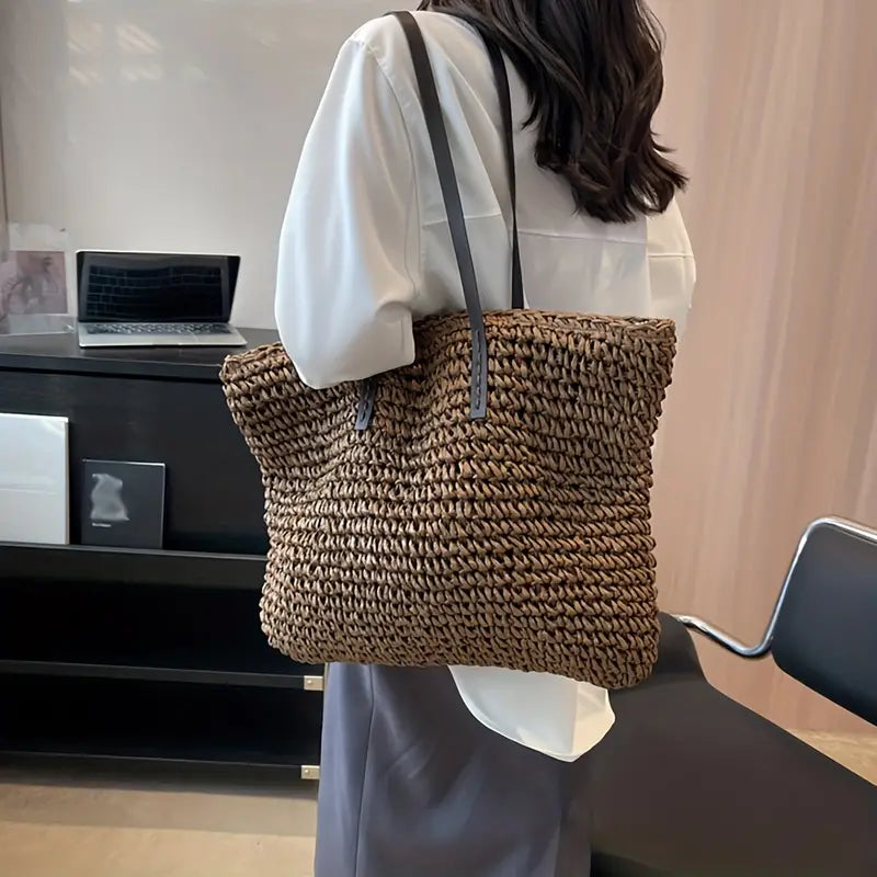 Kassendra - Woven Tote Bag