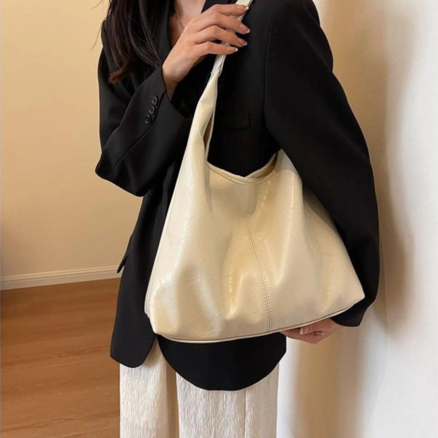 Leather Tote Bag for Women - Heike