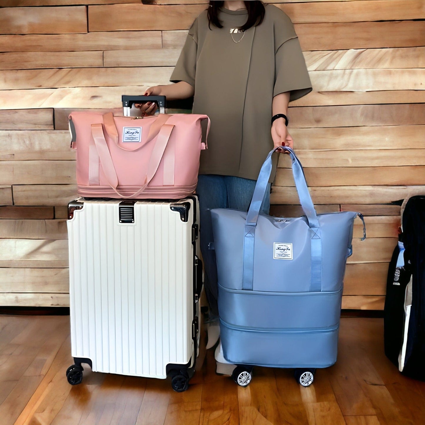 VoyagerFold Multifunctional Foldable Travel Bag