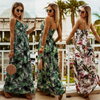 Hattie - Vestido de Commuter con Cinturilla con Volantes y Diseño Estampado