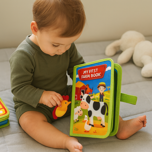 Libro de cuentos educativos para niños sobre animales de granja
