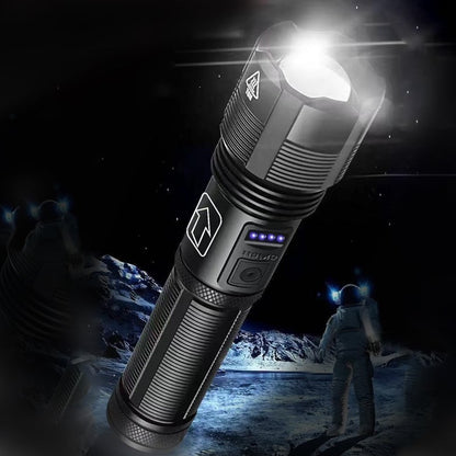 UltraFlash™️ - Linterna ultrabrillante impermeable | Alcance de 500m