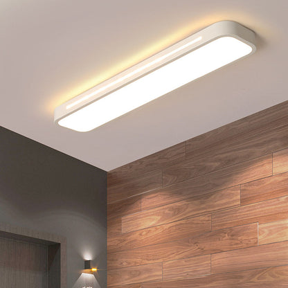 Lámpara de techo LED larga minimalista nórdica