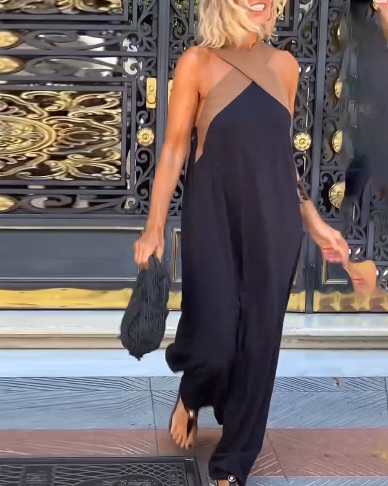 Nicole - Vestido elegante con escote cruzado
