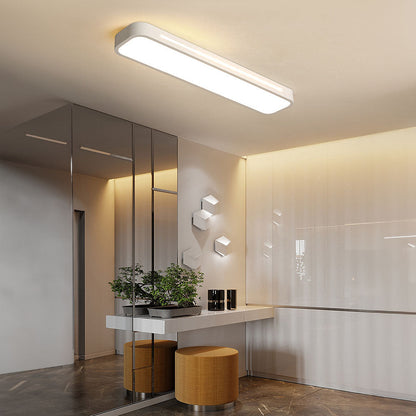 Lámpara de techo LED larga minimalista nórdica