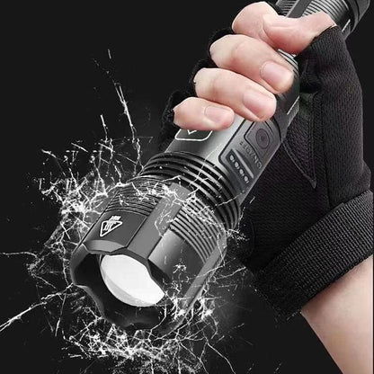 UltraFlash™️ - Linterna ultrabrillante impermeable | Alcance de 500m