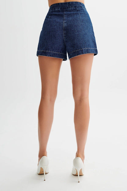 Luca™ | Conjunto de chaleco y shorts de mezclilla – Casual y a la moda para uso diario