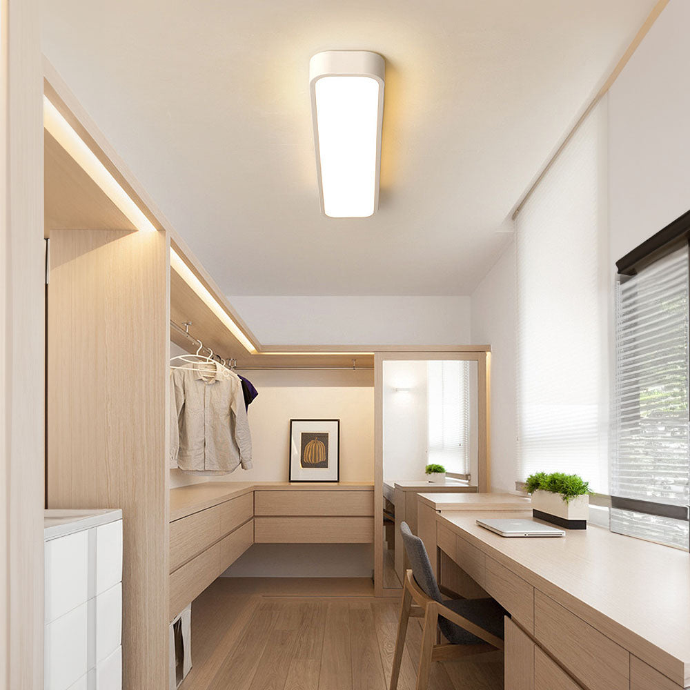 Lámpara de techo LED larga minimalista nórdica