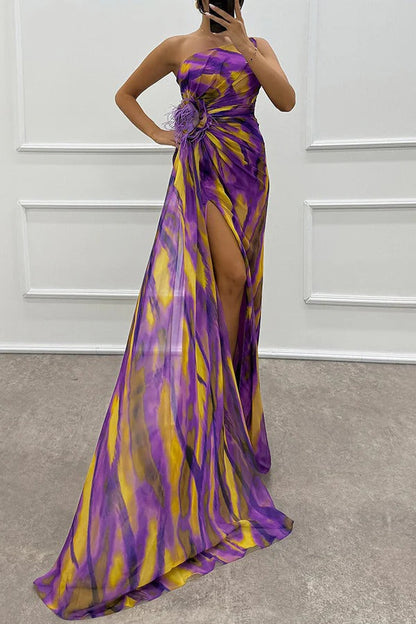 Elena | Vestido Maxi Vibrante
