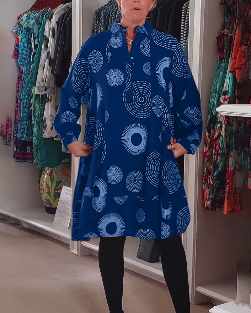 Sheryl | Abito avvolgente geometrico