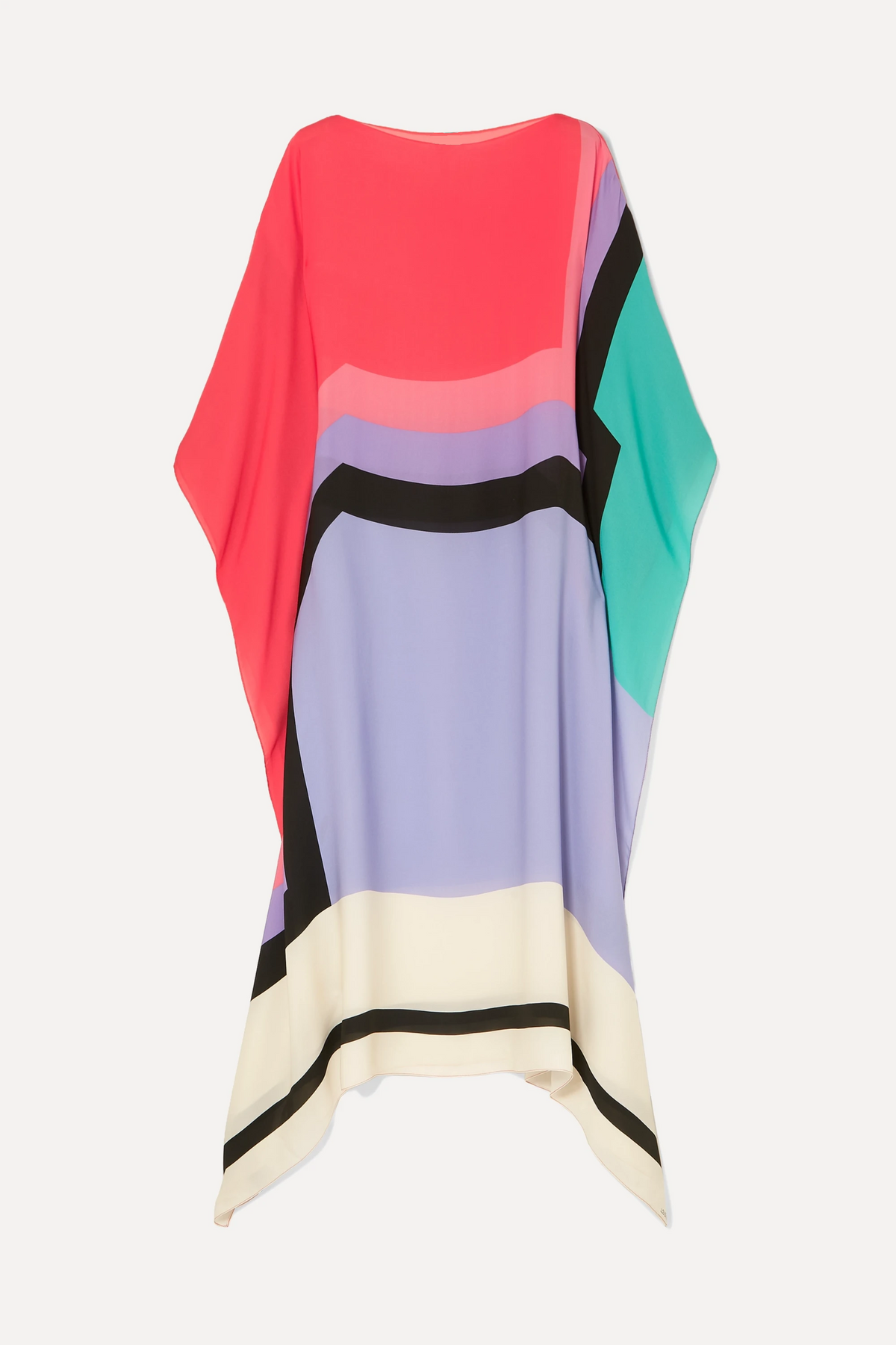 Rilinda | Kaftán elegante con estampado geométrico