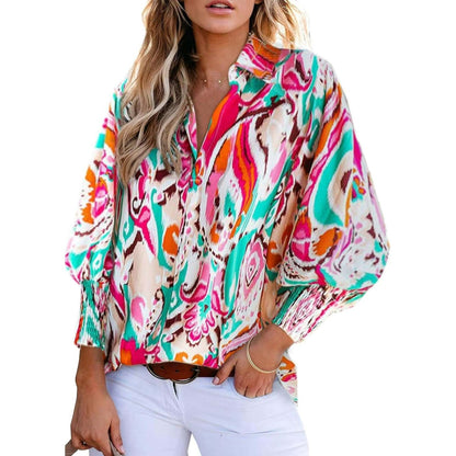 Charie | Blusa elegante con diseño de cachemira