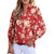 Rojo Floral