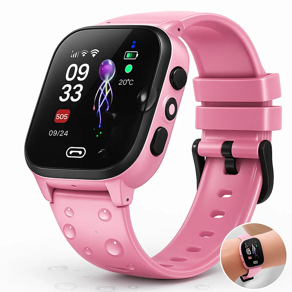 Reloj inteligente para niños con rastreador GPS y videollamada