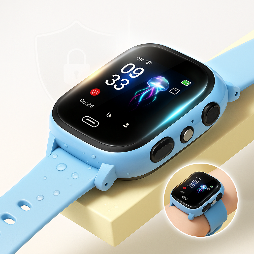 Reloj inteligente para niños con rastreador GPS y videollamada