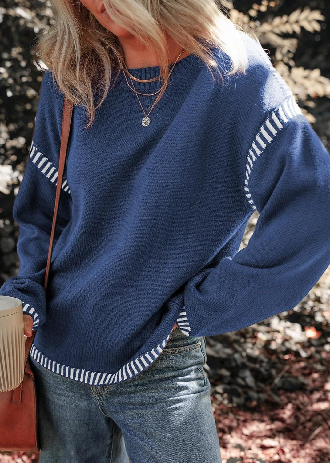 Marisa | Suéter Chic de Contraste