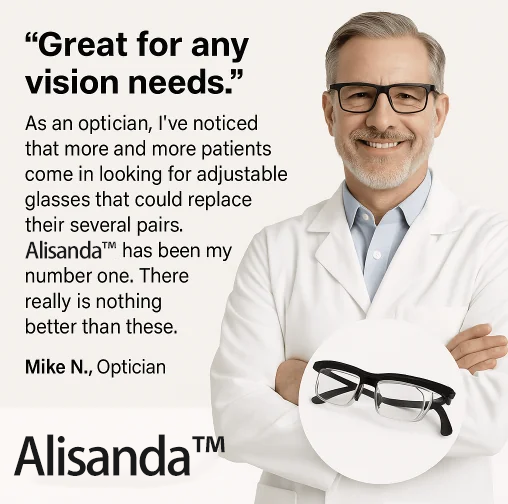 【GAFAS DE ENFOQUE AJUSTABLE】¡Ve cada momento claramente con Alisanda!