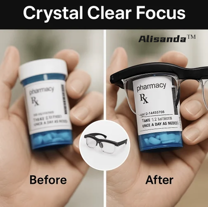 【GAFAS DE ENFOQUE AJUSTABLE】¡Ve cada momento claramente con Alisanda!