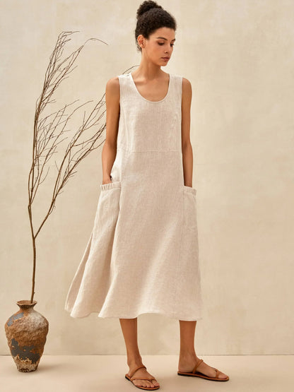 Alaia | Vestido Elegante con Bolsillos