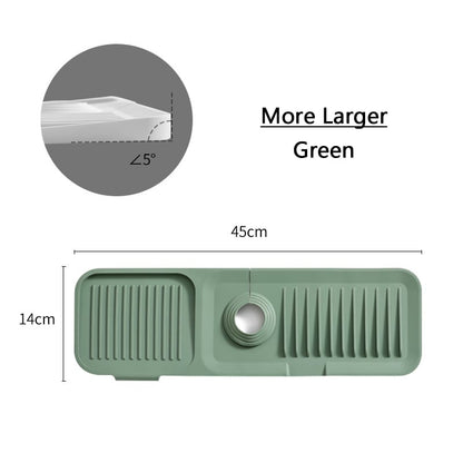 Protector contra salpicaduras AquaShield para fregadero | Protector de silicona para fregadero de cocina