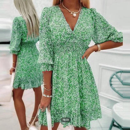 Ja'Net | Vestido Floral Elegante
