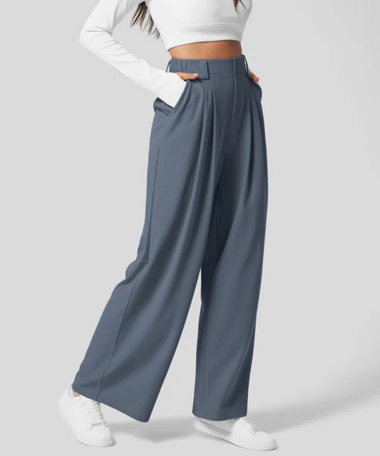 ALDEN™ - Elegant High-Waisted Trousers