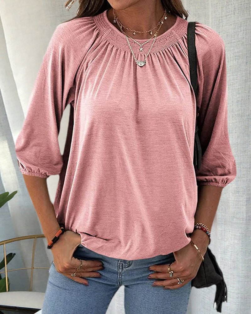 Lauren | Camiseta clásica de manga 3/4