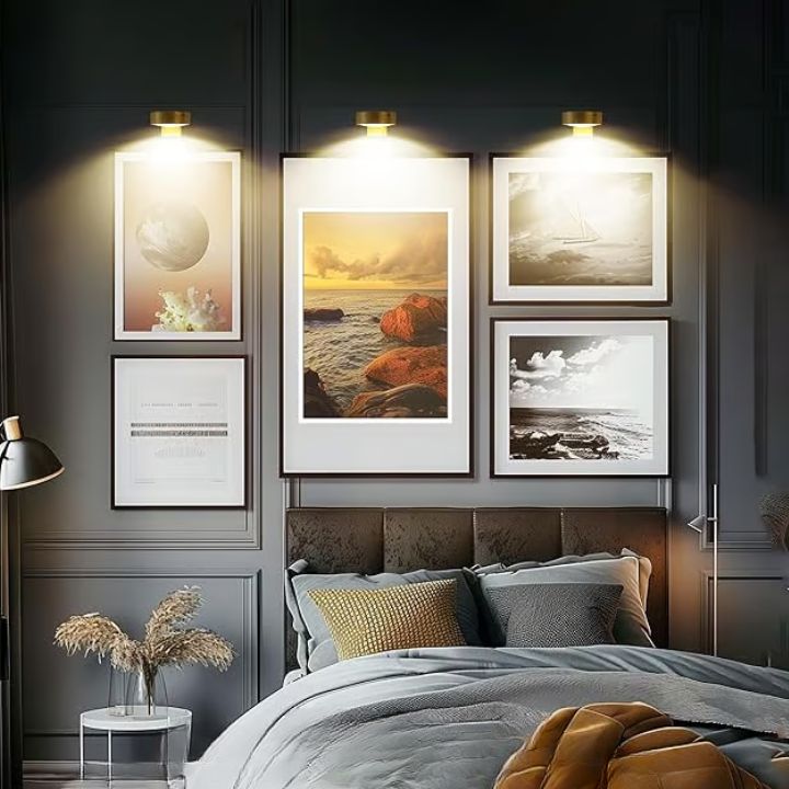 1+1 Gratis | Luz LED Magnética para Cuadros – Perfecta para Exhibir Tu Obra de Arte