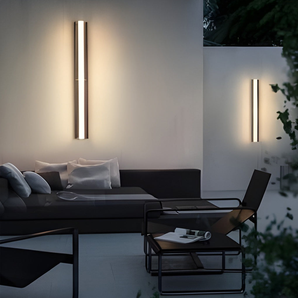 Outdoor Wall Light Modern Solar LED Lamp