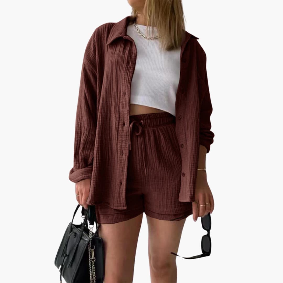 Conjunto cómodo Victoria de 2 piezas
