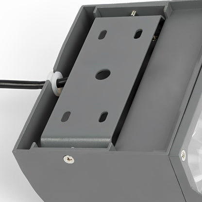 Lámpara de pared exterior moderna impermeable con foco LED