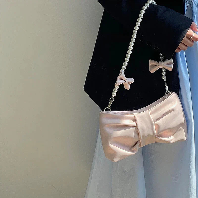 Khalessi - Clutch con Mango de Perlas