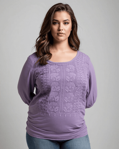 Cristine | Blusa delicada de algodón
