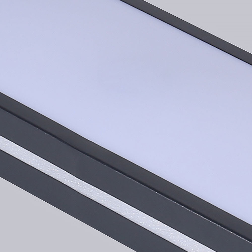 Lámpara de techo LED larga minimalista nórdica