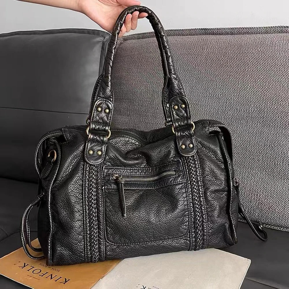 Jeoara - Bolsa de Cuero Vintage