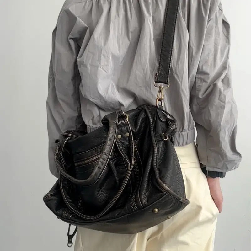 Jeoara - Bolsa de Cuero Vintage