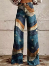 Oriane | Pantalones de pierna ancha Boho Drift