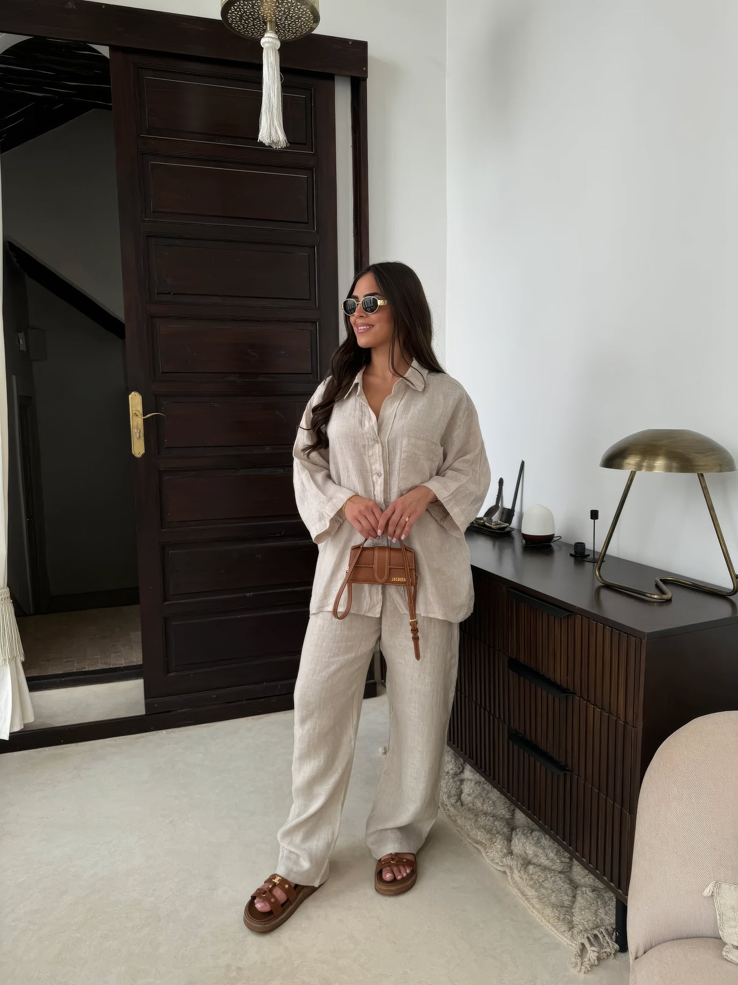 Kaitlyn - Conjunto casual para mujer