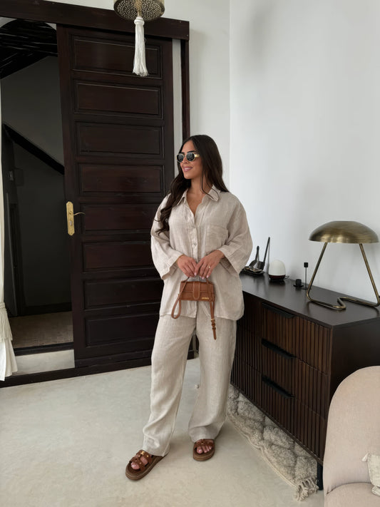 Kaitlyn - Conjunto casual para mujer