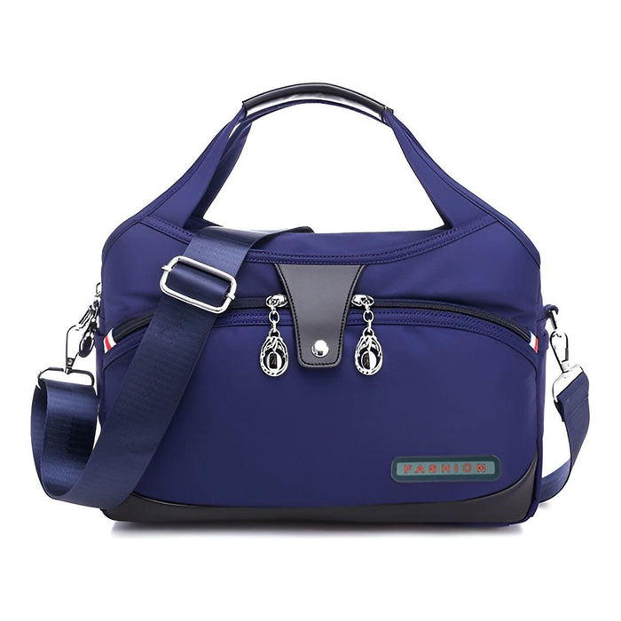 Bolsa cruzada impermeable versátil con características antirrobo