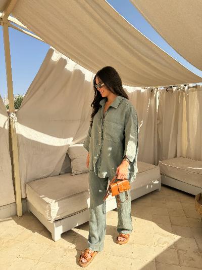 Kaitlyn - Conjunto casual para mujer