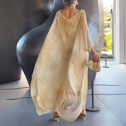 Loreine | Encantador Vestido de Chifón de Seda
