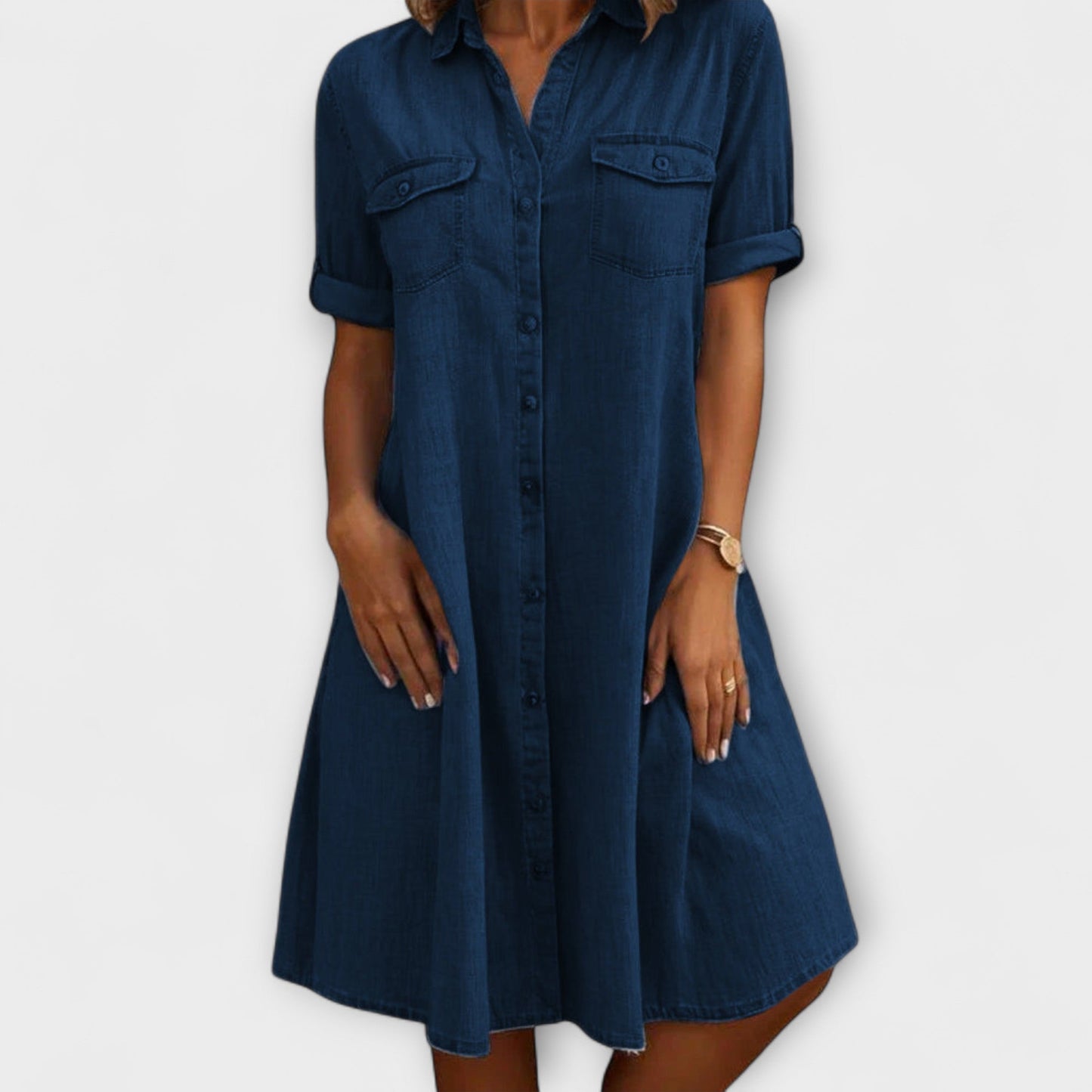 Vestido casual línea A