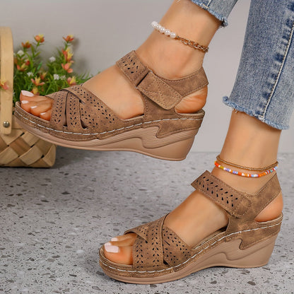 Bonna | Sandalias de tacón de comodidad diaria