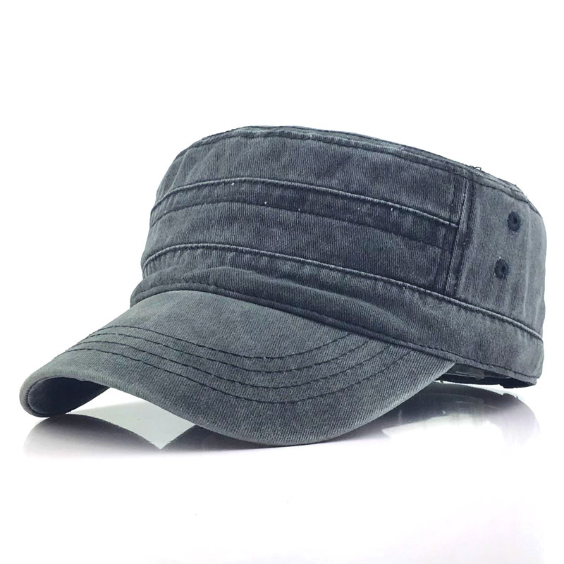 Gorra de ejército retro para hombres - aspecto clásico, detalles modernos