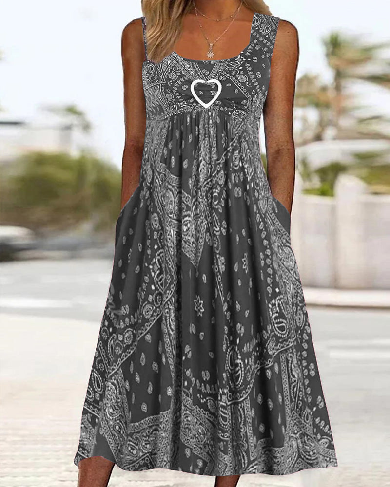 Willow | Abito vintage a forma di cuore