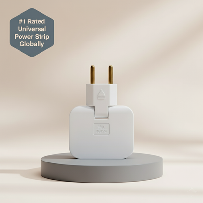 Compact and Elegant Universal Power Strip | Oak&Harper