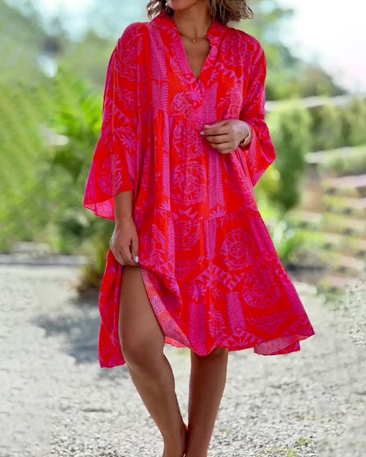 Oriana - Vestido ligero de mujer con escote en V