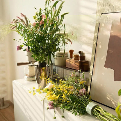 Organizador de flores perfectamente organizado