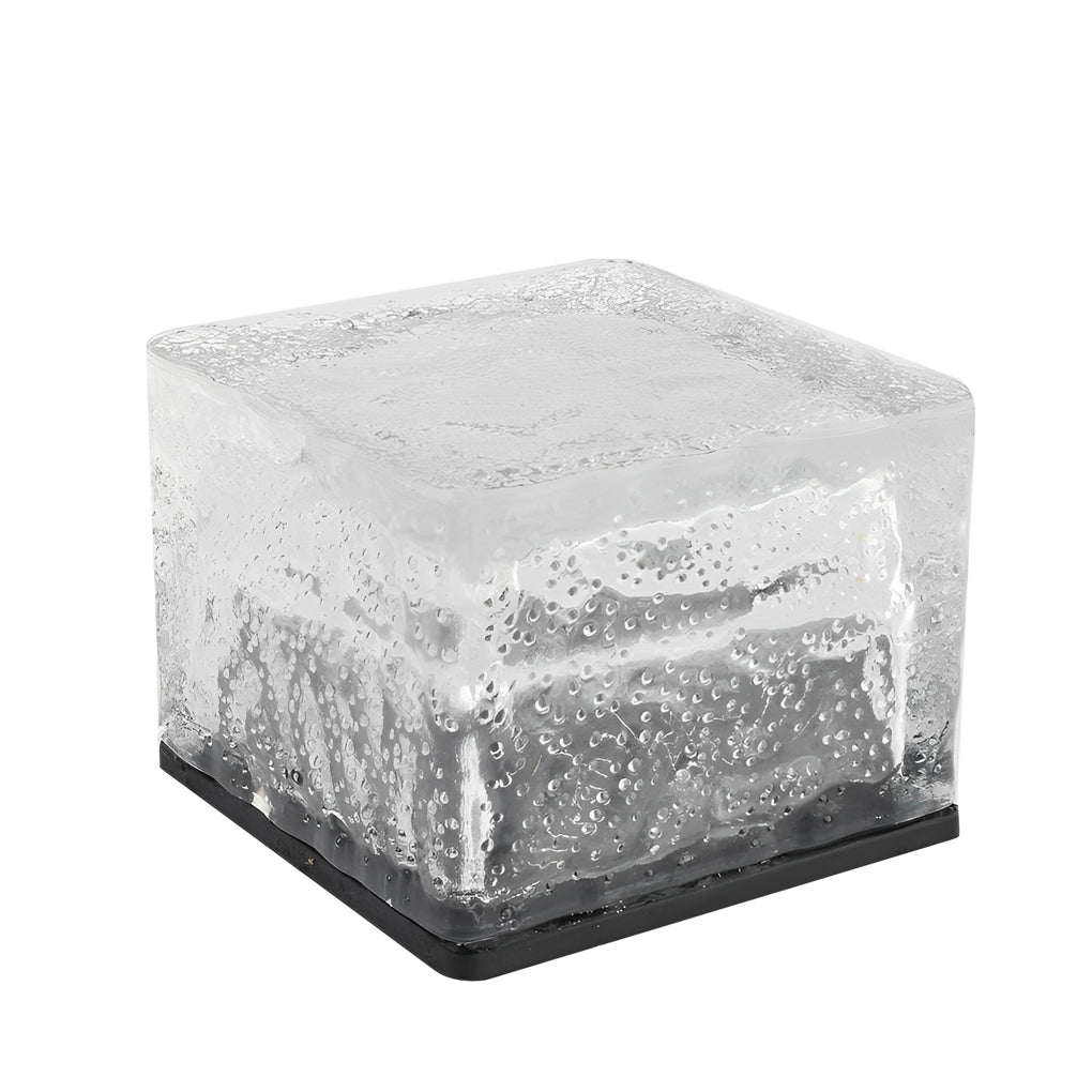 Garden Solar Glass Brick Path Lights